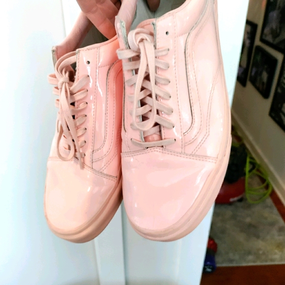patent leather vans